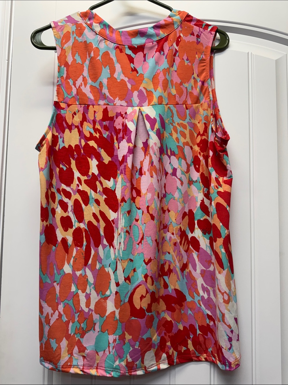 NWT Dear Scarlett Lizzy water color tank size Large - Picture 3 of 3